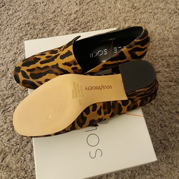 Sole Society Madigan Animal Print Loafer - Picture 4 of 5